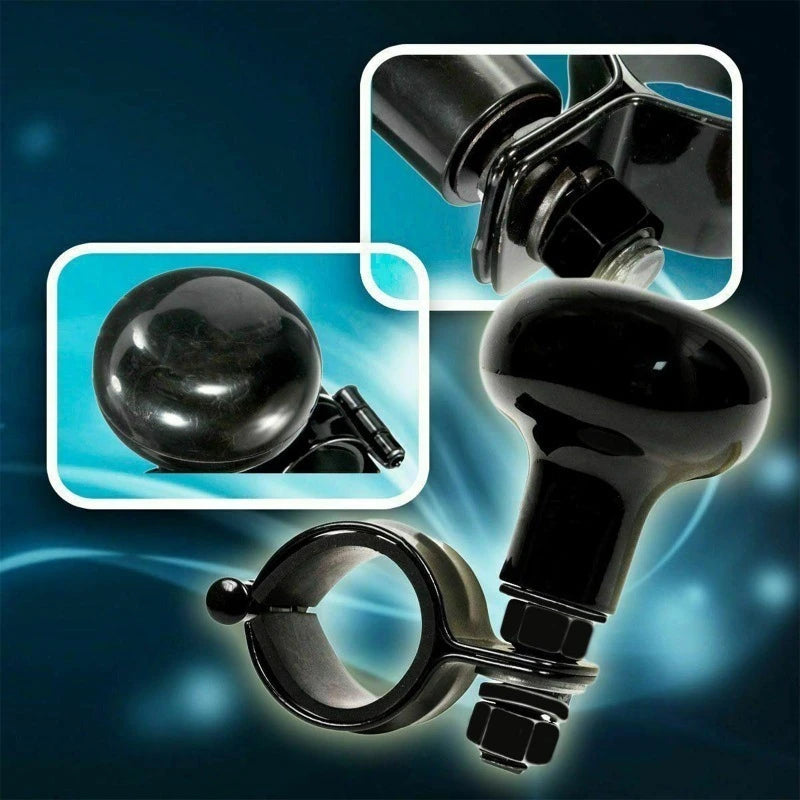1p Truck Heavy Car Duty Anti Slip Steering Wheel Cover Spinner Knob Handle Booster Grip Protective Auxiliary Ball Universal Safe