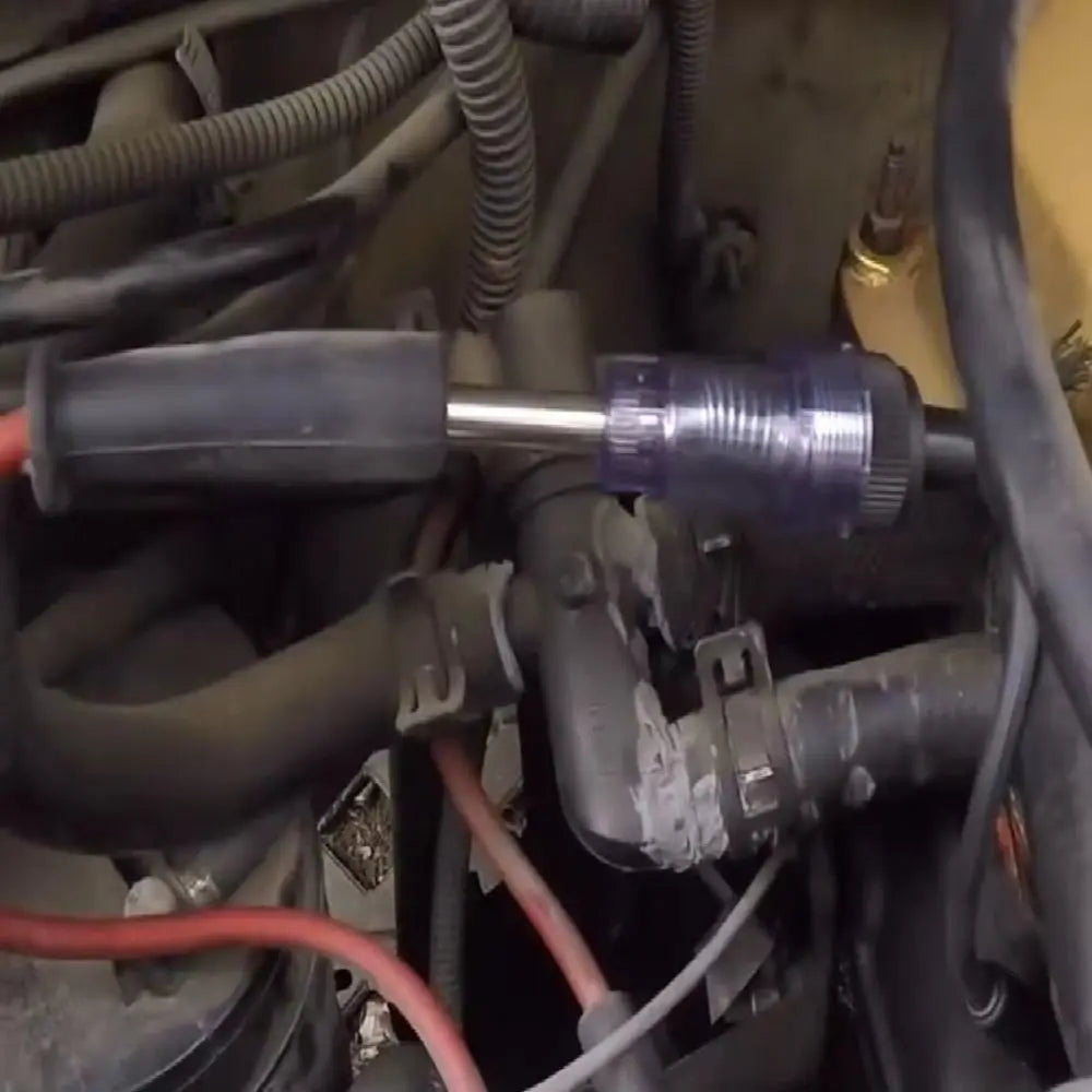 Simple and Easy To Use Spark Plug Engine Ignition Tester Indispensable Metal Universal Spark Tester Plastics Rugged and Durable