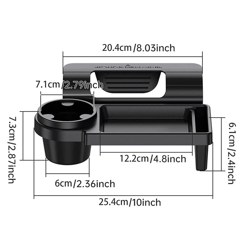 Car Side Door Storage Box Multifunctional Car Organizer Box with Phone Slot Cup Holder Hanging Storage Rack Auto Accessories