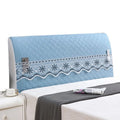 Elastic Anti-Collision Bed Head Cover Detachable All-inclusive Headboard Cover Thickened Luxury Soft Bedside Dust Cover