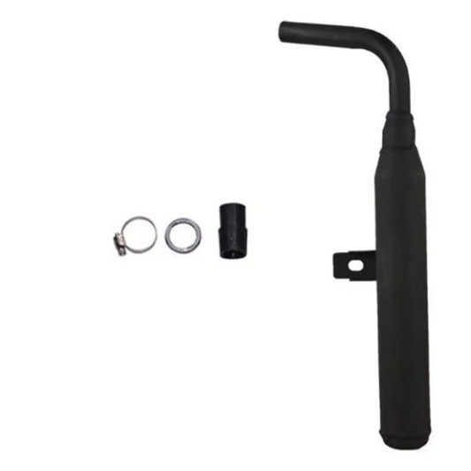 Motocicleta Silenciador Tubo para Crianças, Sistema Silenciador de Escape para Yamaha, PW50, PY50, PW, PY 50, PEEWEE, ATV, Quad,