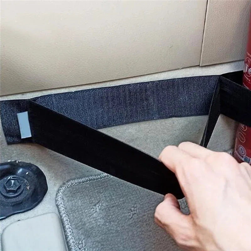 Car Trunk Organizer Black Magic Tapes Car Accessries Fixing Belt Storage Bag Tapes Fixed Auto Interior Storage and Organization