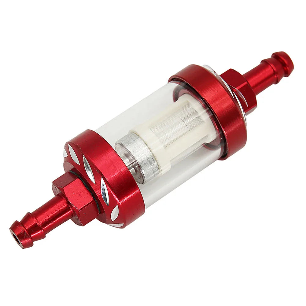 Aluminum Alloy Motorcycle Fuel Gasolines Oil Filter For Moto For ATV Motorcycles Dirt Fuel Filter Accessories