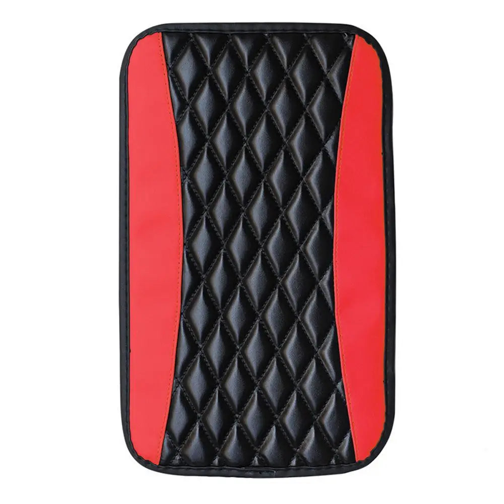 Car Accessories PU Leather Car Interior Non Slip Armrest Protector Arm Rest Protection Cushion Car Armrest Pad Console Box Mat