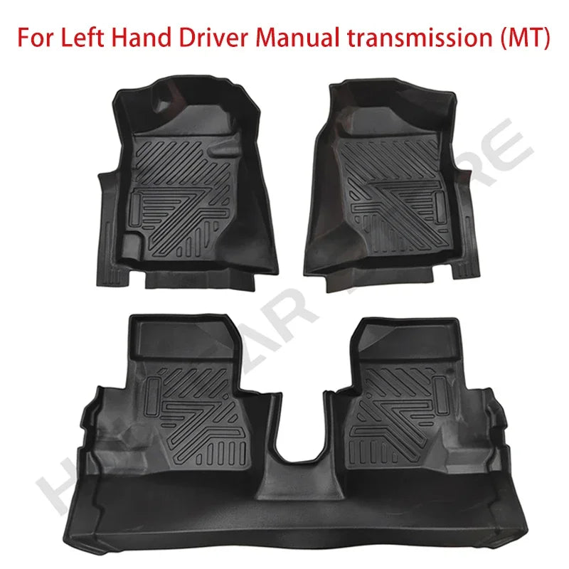Car Floor Mats 5D TPE LHD AT MT Model Carpet Cover Foot Pads for Suzuki Jimny JB64 JB74 2019 2020 2021 2022 2023 3 Door Only