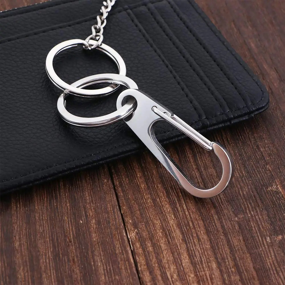 Steel Metal Car Accessories Interior Accessories Keyfob Car Keychain Multifunction Keychain Screwdriver Key Ring Holder