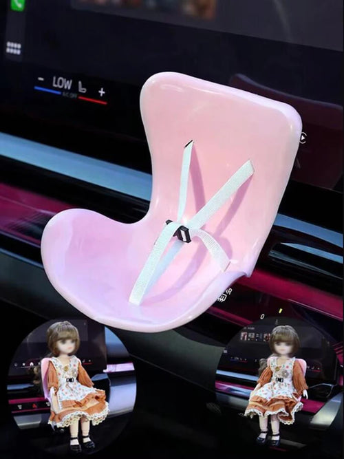 15-17cm buLaLa doll carseat All Doll Safety Seat Accessories Cute Dolls Car Air Outlet Decoration High-Grade Auto Interior gifts
