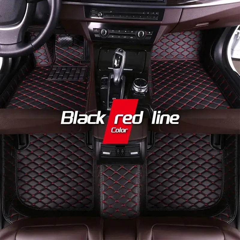 Custom Made Leather Car Floor Mats For Dacia Duster 2010 2011 2012 2013 2014 2015 2017 Carpets Rugs Foot Pads Accessories