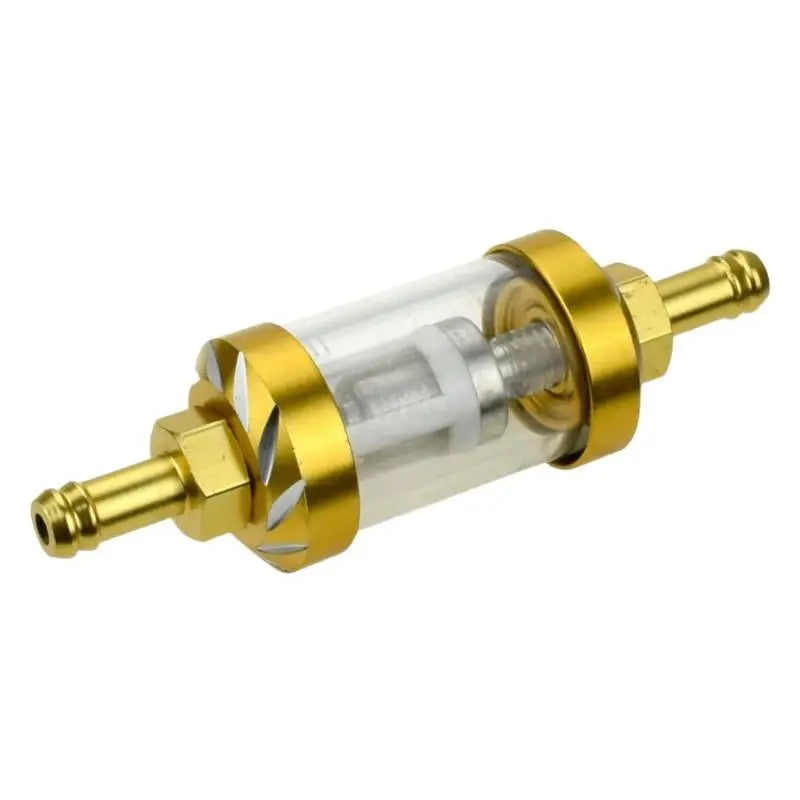 Universal Motorcycle Fuel Filter 8mm Engine Inline Carb CNC Fuel Gas Filter Motor Oil Filters Off Road ATV Accessories