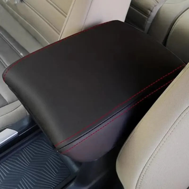 Para Honda CRV 2018 Accesorios CR-V 2017 2019 2020 2021 Cubierta de la caja del reposabrazos de la consola central del automóvil Cubierta protectora de cuero