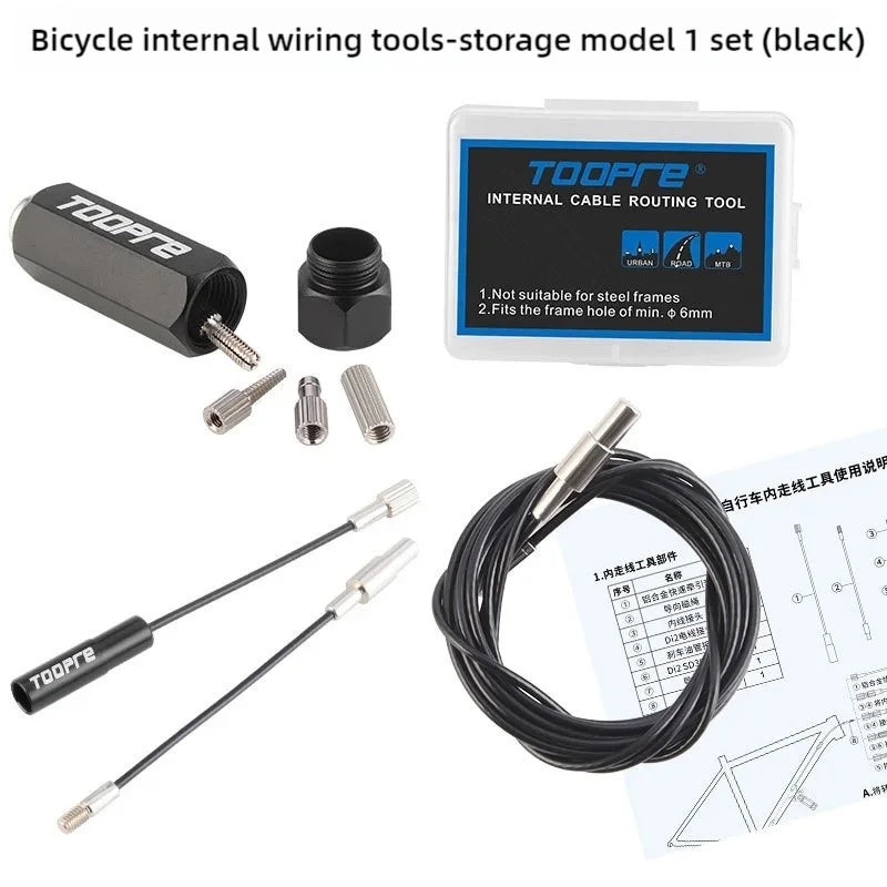 Bicycle Frames Mountain MTB Road Cycling Brake Shift Hydraulic Inner Wire Install Guide Tool Bike Internal Cable Routing Kit