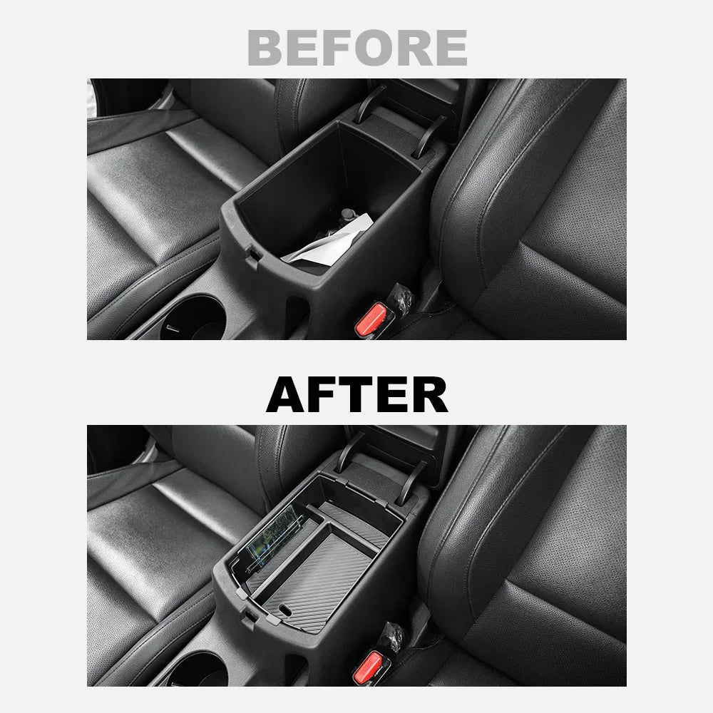 For KIA Soul 2020-2025 Car Accessories Wholesale Center Console Organizer Car Tray Armrest Storage Box Car Accessories LHD/RHD