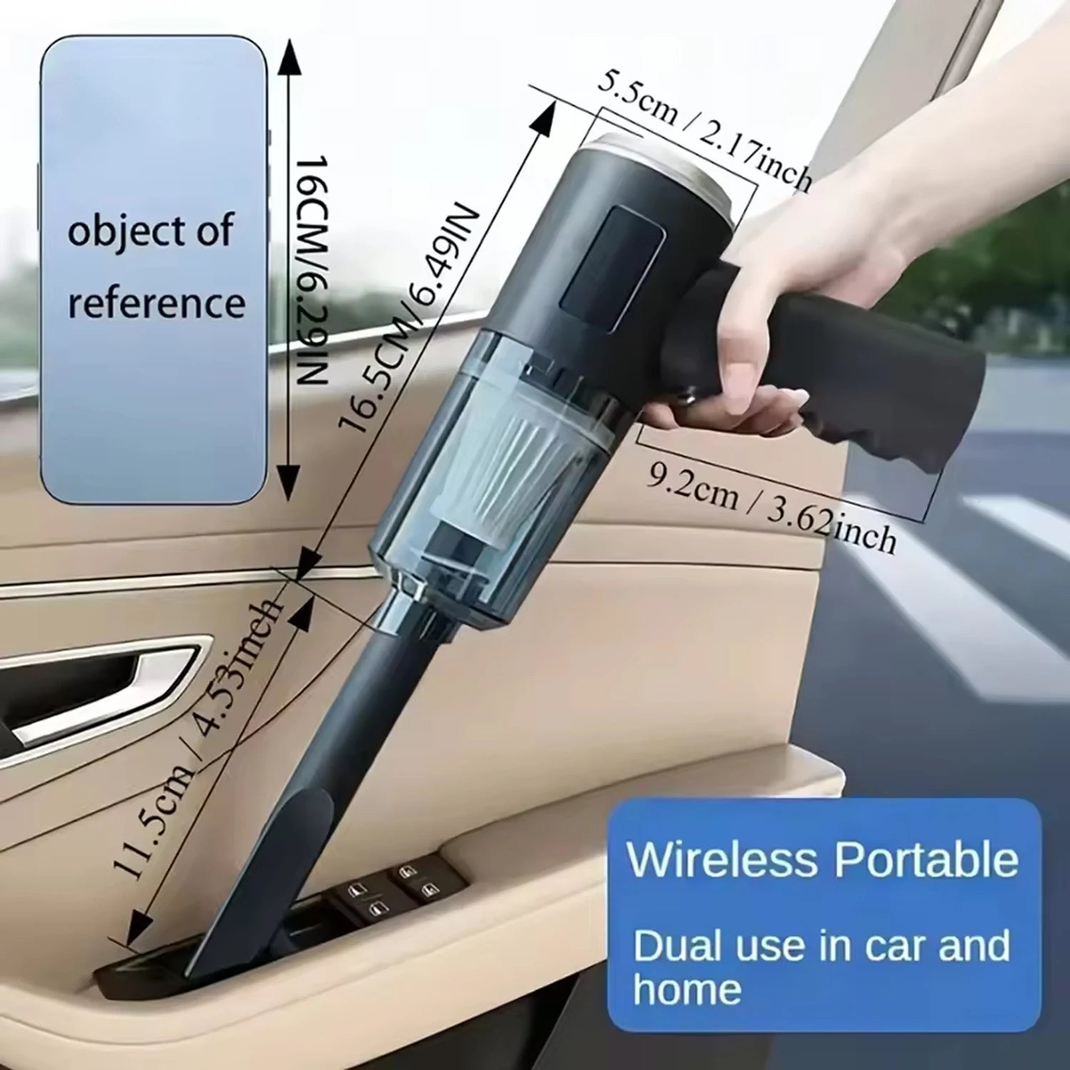 New Car Vacuum Cleaner Portable Small Vacuum Cleaner For Multi Purpose Vehicles Small Household Pump Handheld Car Vacuum Cleaner