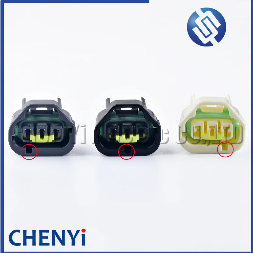 3 Pin car Camshaft Crankshaft Position Sensor connector TPS Sensor plug 7283-4536-40 7283-4535-30 7283-4534-40 for Jeep Chrysler