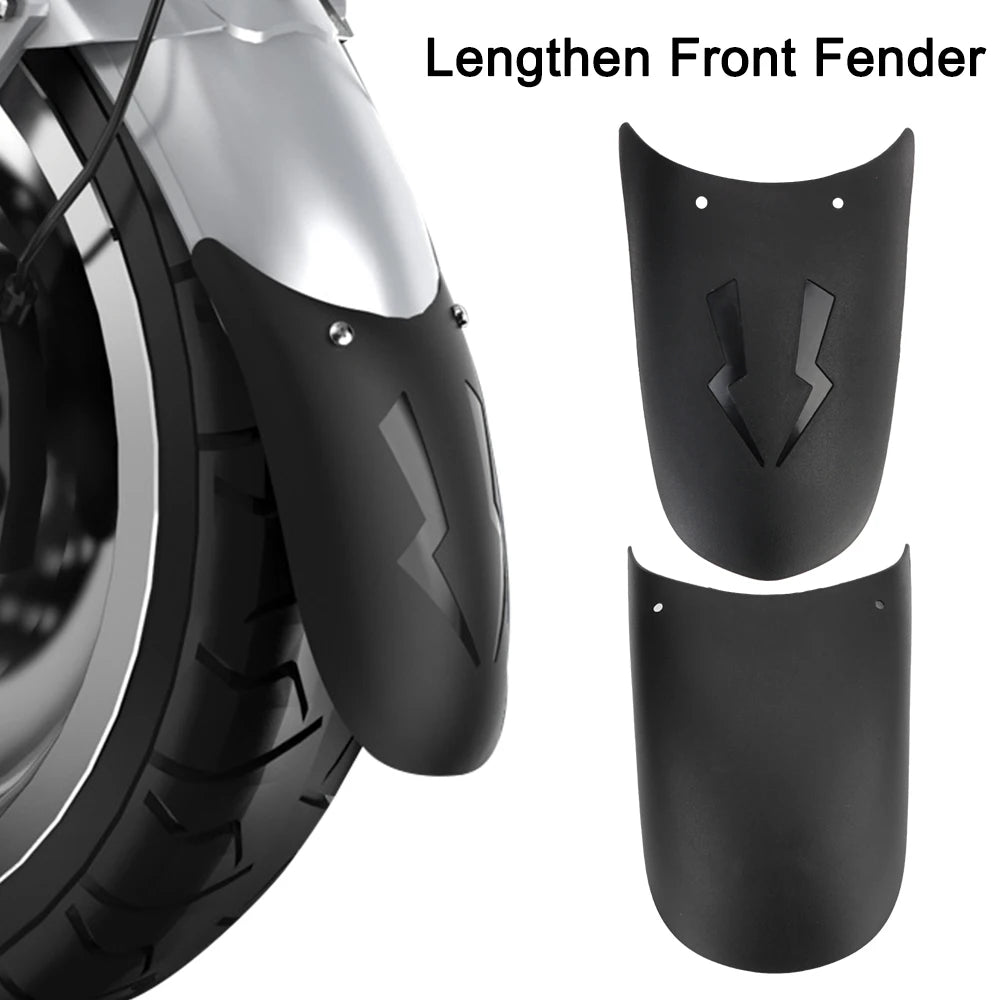 Rear and Front Wheel Extension Fender Motorcycle Accessories Motorcycle Lengthen Front Fender Universal