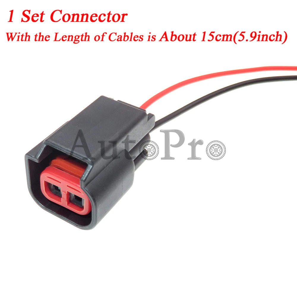1 Set 2 Hole AC Assembly Auto High Voltage Package Ignition Coil Sealed Cable Car Camshaft Position Sensor Wire Plug For Ford