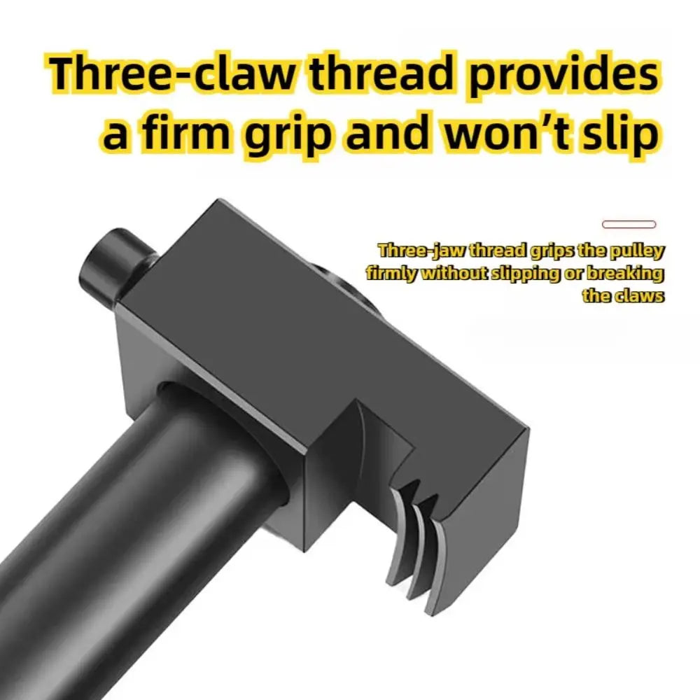 Adjustable Design Pulley Removal Tool Set Firm Grip Non-slip Crankshaft Remover Tool Universal Fit Easy Operation