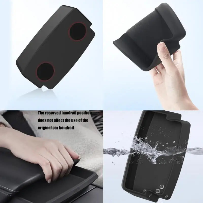02DE Car Interior Armrest Storage Tray Console Organize Accessories for Vehicles