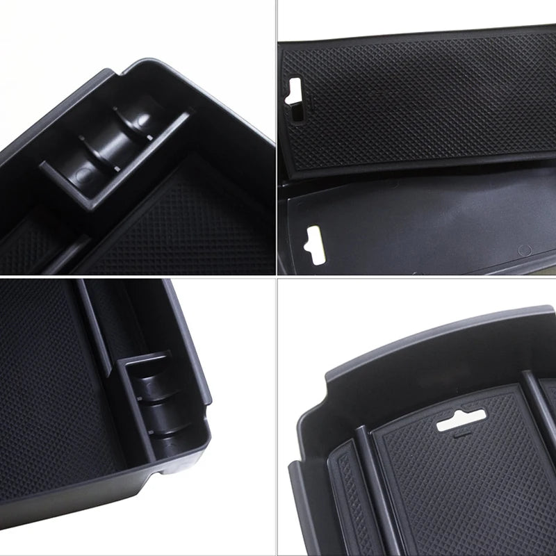 For Kia Sportage 4 QL 2016 2017 2018 2019 2020 2021 Car Central Armrest Box Storage Organizer Tray Accessories ﻿