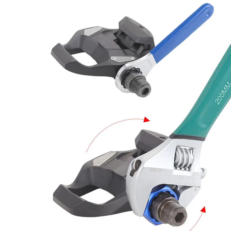 Bicycle Pedal Disassembly Tool Mountain Road Bike Lock Pedal Axle Spindle Shaft Installation Removal Supplies Bike Repair Tools