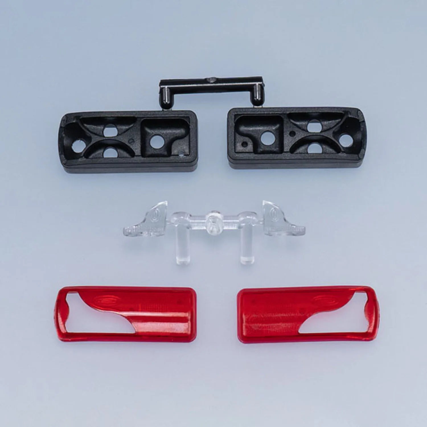 Parts Plastic LED Rear Lamp Shell Tail Light Housing for 1/14 DIY TAMIYAYA RC Tractor Truck Model Hydraulic Dumper Car