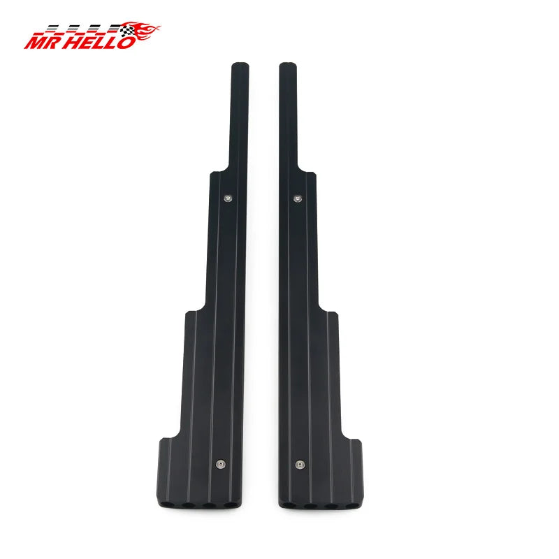 Soportes de aluminio para cables de bujías para motores Chevy SBC BBC 350, 400, 396, 472, 502, 273, 340 y 383 V8 y Ford V8.