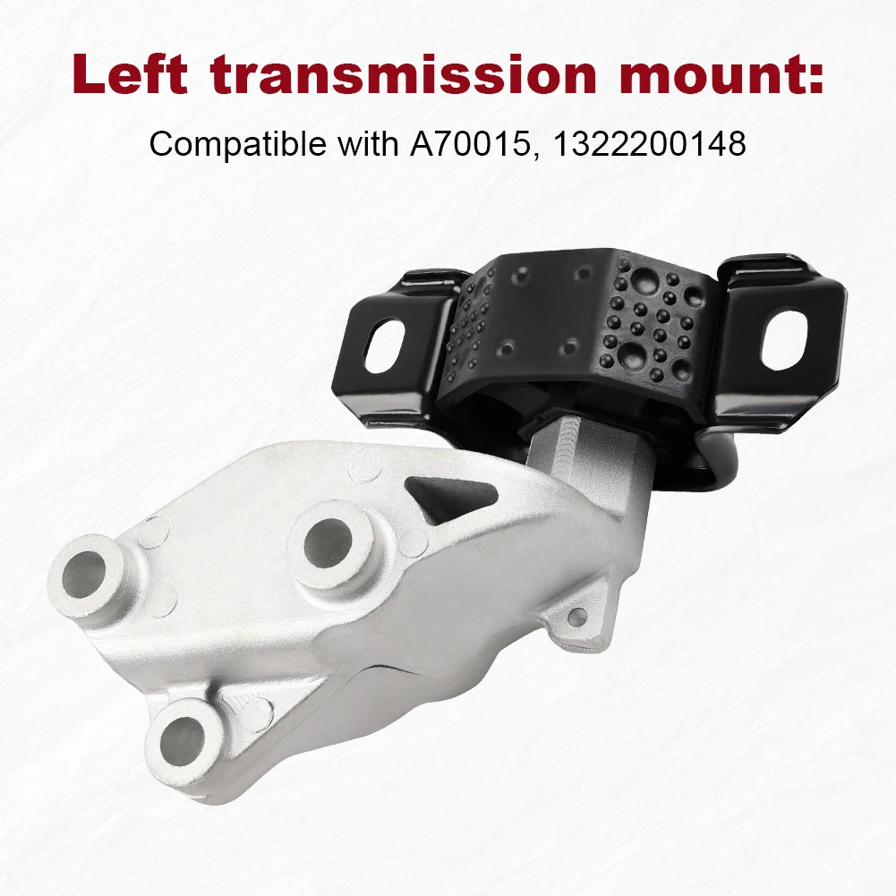 3pcs Engine Motor Mount Transmission Mount for Fortwo 2011-2015 L3 1.0L DOHC Petrol 2008-2015 L3 1.0L SOHC Petrol 2008-2009