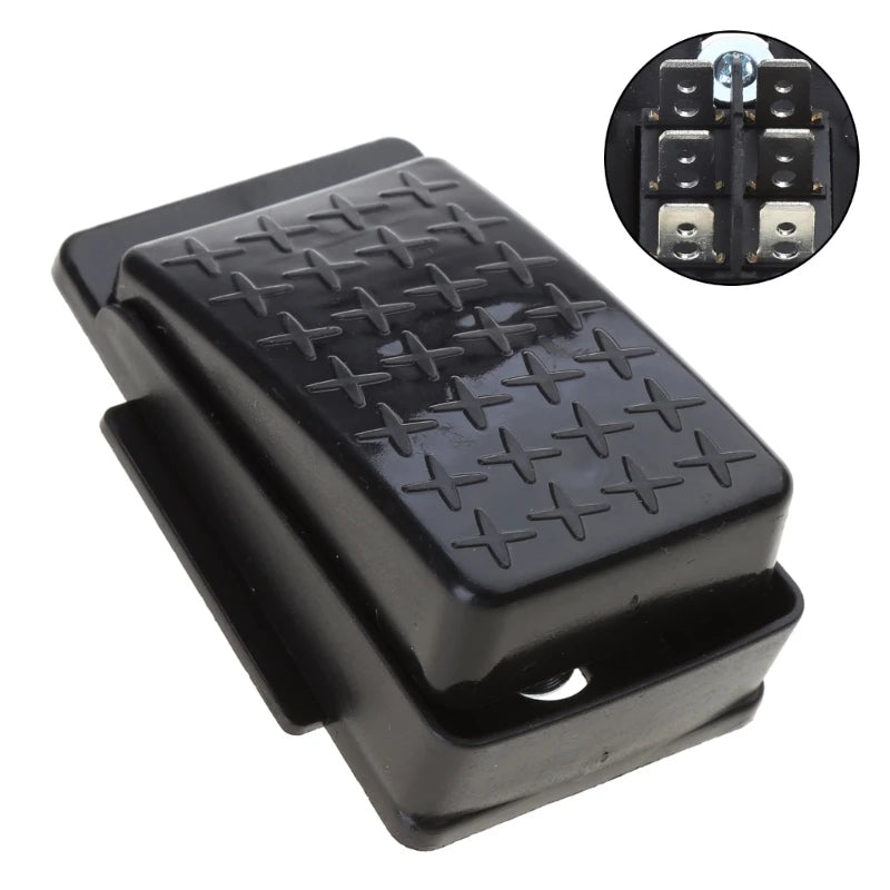 Universal 6V /12V Kids Electric Power Car Vehicles Accelerator Foot Pedal Reset Control Switch for Kids Ride on Toy