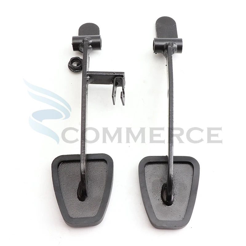 Anti Slip Foot Rest Throttle & Brake Pedal For Fuel ATV Go Kart Off-road UTV Buggy Quad Dirt Bike Brake Accelerator Accessories