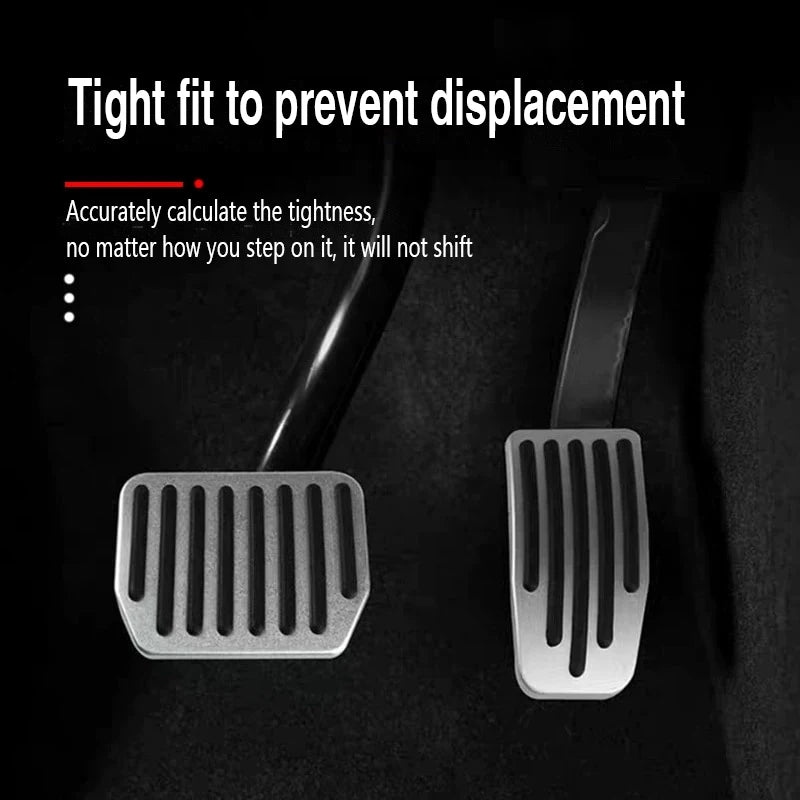 For Porsche Cayenne 3rd E3 9YA 9YB 2019~2024 Car Accessories Car Foot Fuel Accelerator Brake Pedals Cover Car Rest Pedal Cover