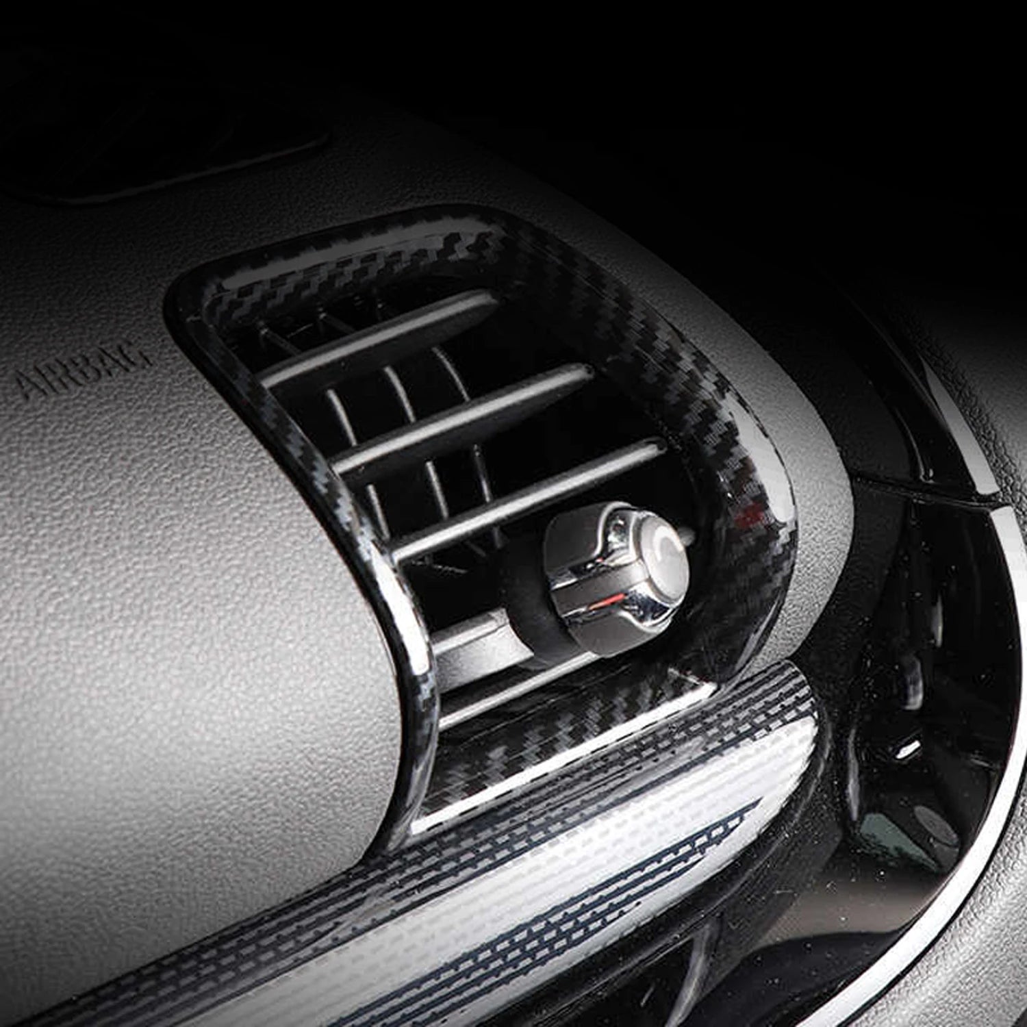For Mini Clubman F54 2015-2023 Car Accessories ABS Interior Front Side Air Vent Outlet Cover Trim