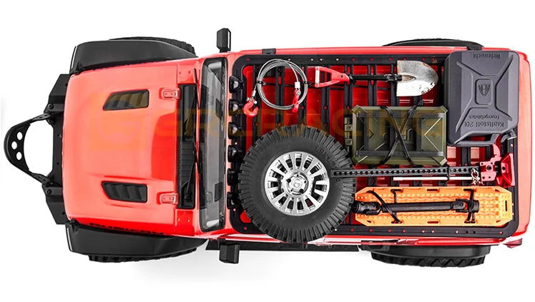 Roof Luggage Rack for 1/10 RC Crawler Car Traxxas TRX4 Defender TRX6 AXIAL SCX10 II 90046 Diy Parts