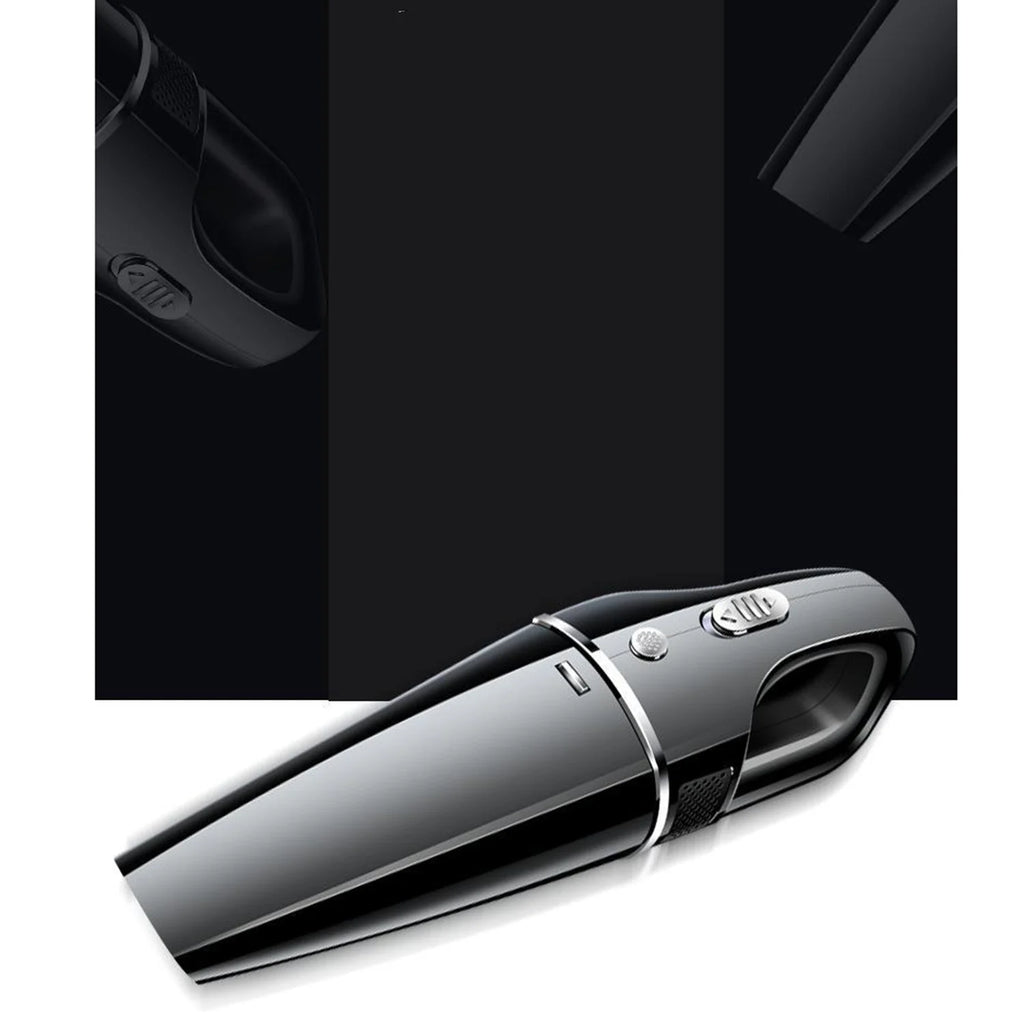 1Set Wireless Car Vacuum Cleaner USB Charging Model 120W 20000Pa Low Noise Operation Powerful Suction For Car Home Dual Use