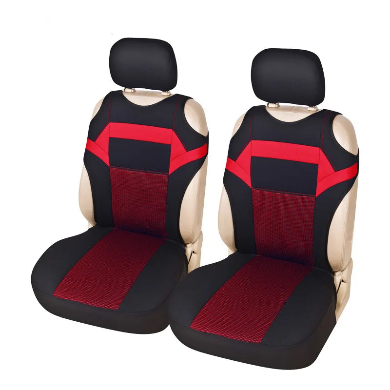 Universal Car Seat Cover Jacquard Fabric Cushion Cover Vest Model Seat Cover Car Interior Supplies