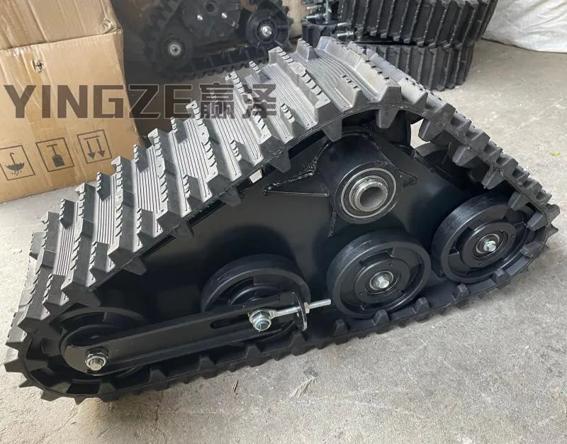 TQH Snow Quad Ares ATV Off-Road Motorcycle Kart Accessories Modified Rear Axle Track Wheel Rubber Track