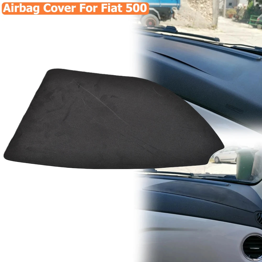 For Fiat 500 2007-2021 Airbag Cover Side Instrument Panel Airbag Shell Car Accessories