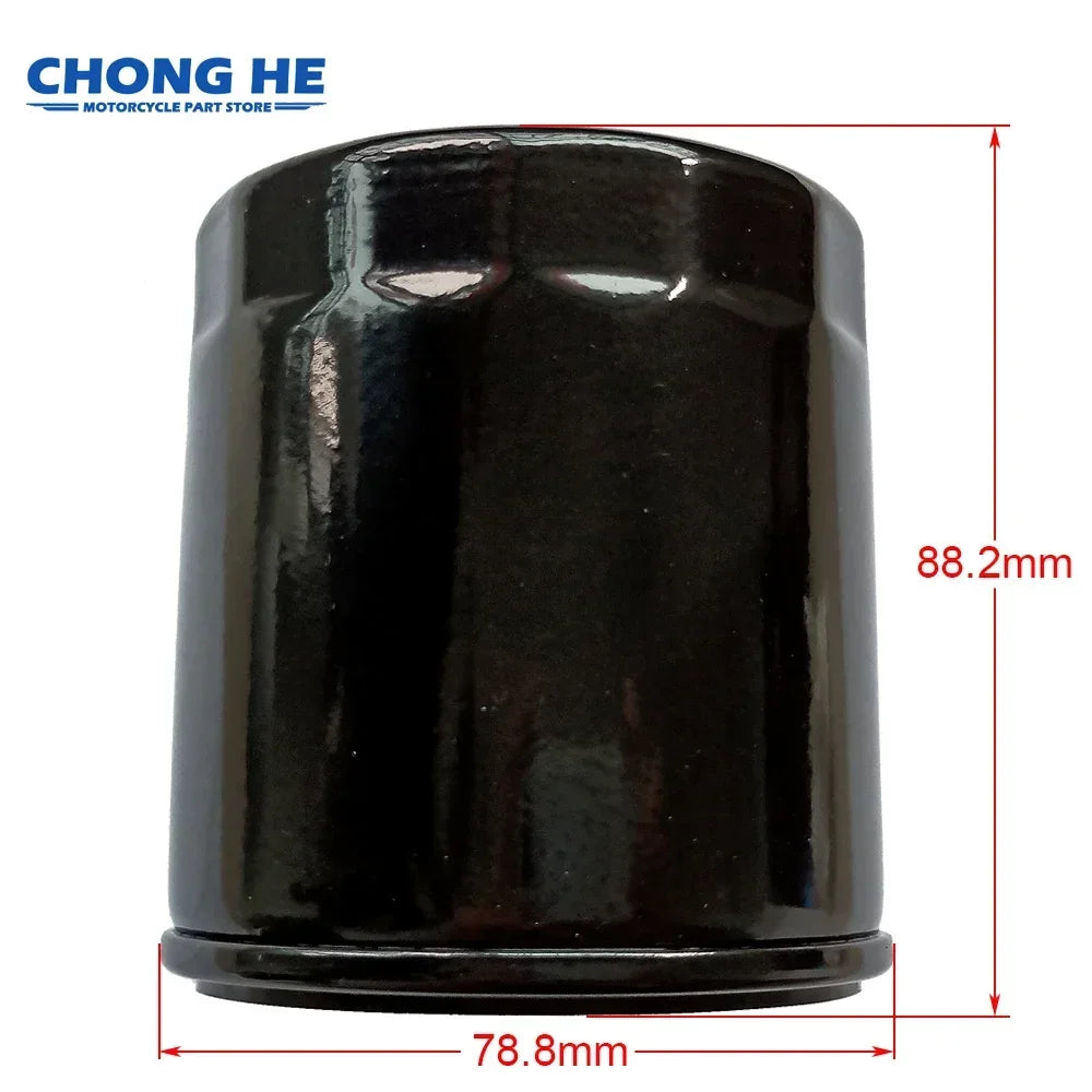 Motorcycle Oil Filter For Harle* Davidso* FLHS FLHT Electra Glide FLSTF Fat Boy FLSTC Softail Classic FLHR Road King 1980-1999