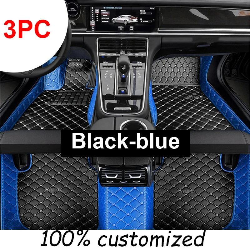 Car Floor Mats For Mazda2 Mazda 2 Demio  DJ DL 2015~2022 Leather Mat Rugs Carpets Interior Parts Car Accessories