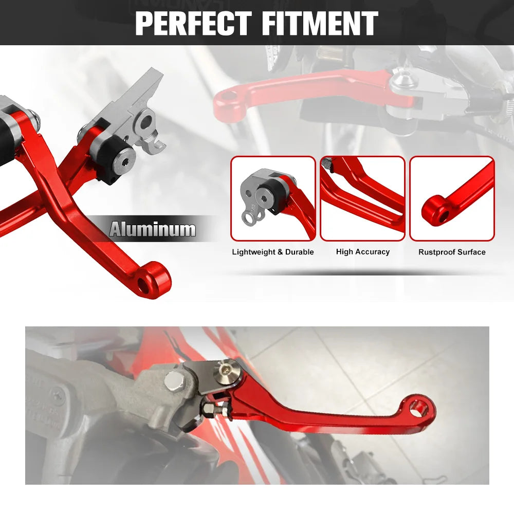 Pivot Brake Clutch Levers For Beta RR 250 300 350 390 430 480 2T 4T Motorcycle Accessories Dirt Pit Bike Brakes Handles Lever