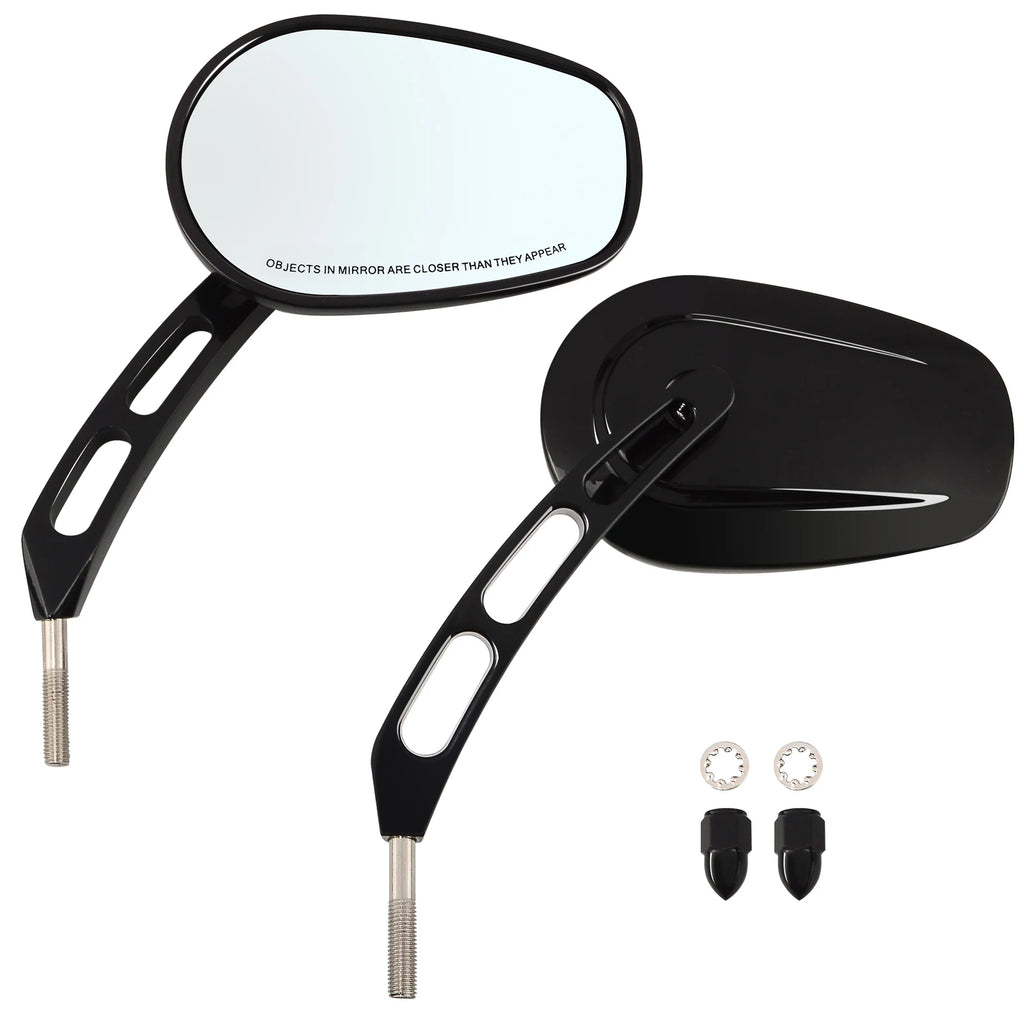 Rear View Side Mirror Accessories Fits For Harley Touring Road King XL 883 Sportster Fatboy Dyna FXDF FLSTF Softail Motorcycles