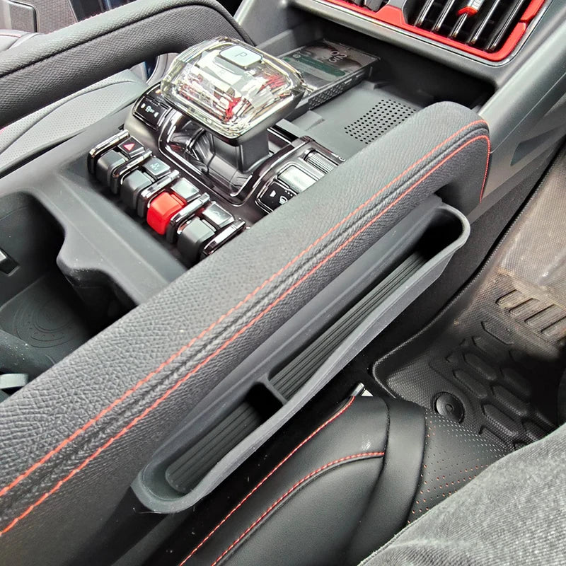 For BYD Shark 6 Accessories Gear Panel Cover Silicone Wireless Charging Pad phone Cup Holder Multifunctional Car Accessories