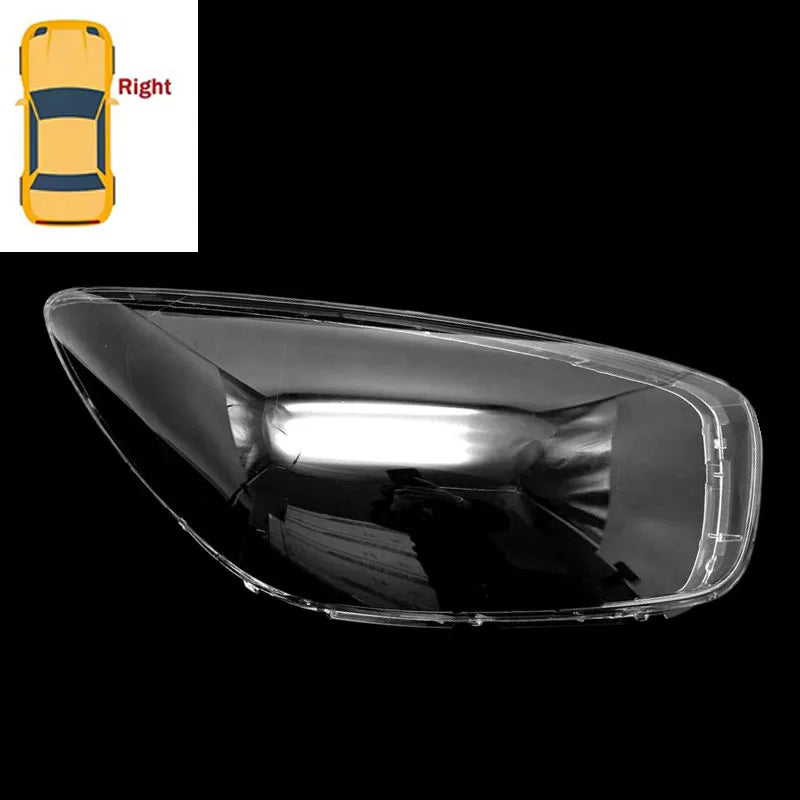 Car Head Lights Cover For Kia Picanto TA Moning 2011-2017 Headlight Housing Cap Accessory Headlamp Auto Transparent Light Shell