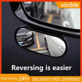 360° Adjustable Wide Angle Car Mirror Auxiliary Rear View Side Rearview Mirror Reverse Spot Car Accessory