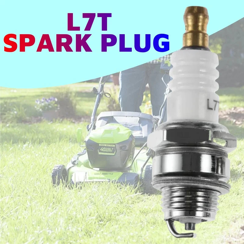 Bujías L7T para motosierras, cortacéspedes, bujías para cortacéspedes de jardín, bujías para motores de gasolina 152, accesorios de repuesto