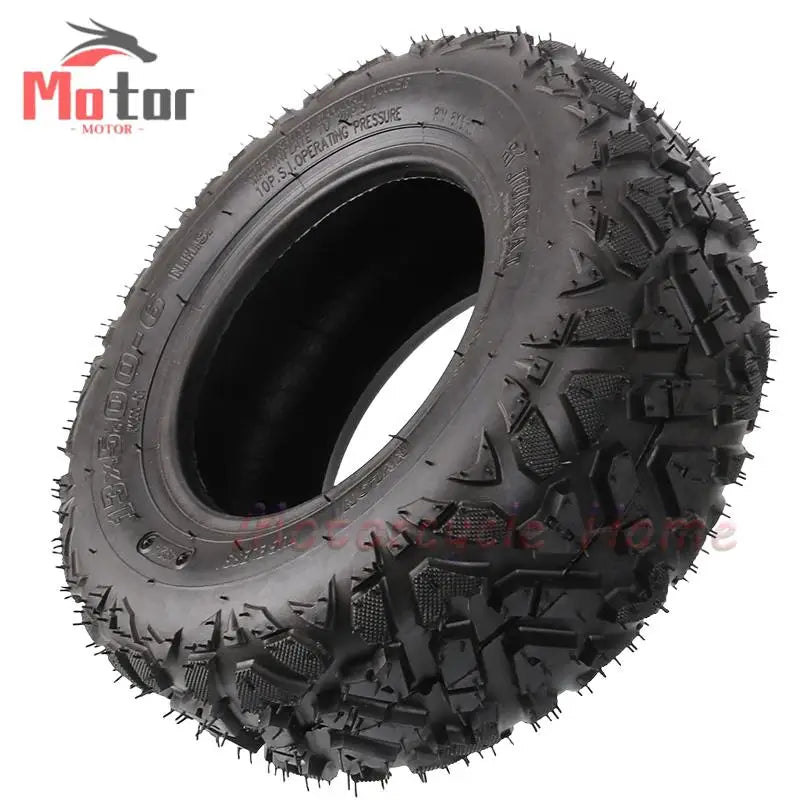 Neumático sin cámara de 13 x 5,00-6 pulgadas para ATV, cuatrimoto, karts, scooter, minimoto, cortacésped, motocicleta