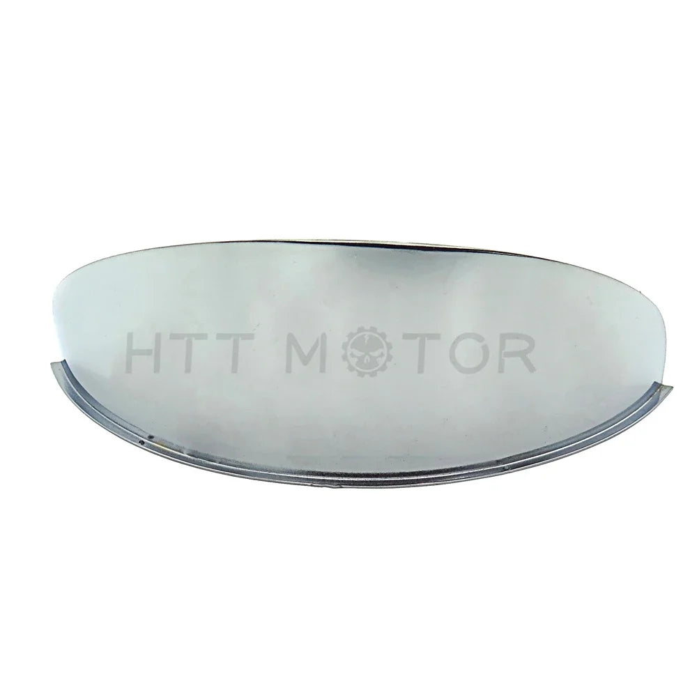 Accesorios para motocicletas, visera cromada para faros delanteros de 7 pulgadas para Yamaha Road Royal, V Star, Virago y Honda Cruisers.