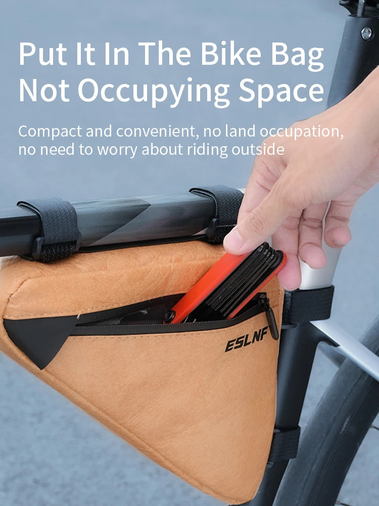 Bicycle Multi-Functional Combination Tool 8 in 1 Multi-functional Repair Tool Highway Bike Loading Folding Tool Repair Bike Hex