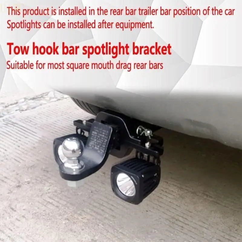 U13C Auto Mount Holder Auto Accessories for Reverse Road LED Work Light Spotlight