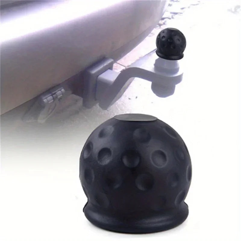 Tow Bar Ball Cover Cap Ball Hood for Trailer Protect Rubber