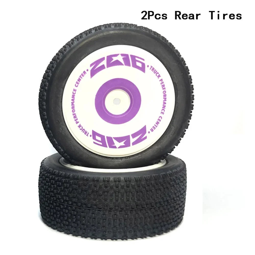 RC Car Wheels Orginal Tires for WLtoys 124016 124017 124019 124018 144001 144010 Remote Control Car Upgrade Parts Rubber Tyre
